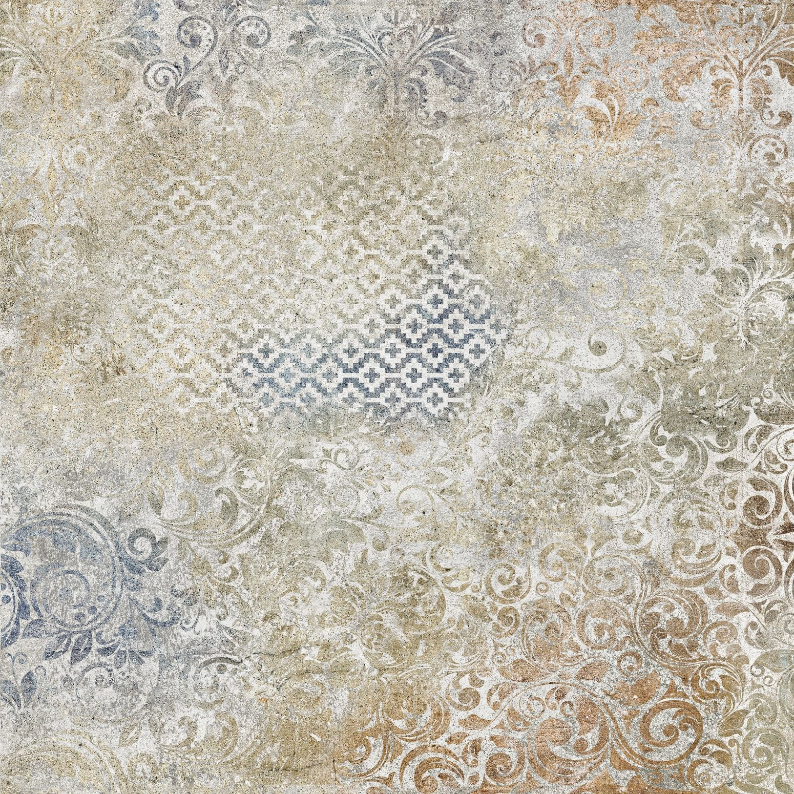 Плитка керамічна для підлоги Bohemy Blue (SGR14-1) Gres Szkliwiony Ret. 60*60 Stargres